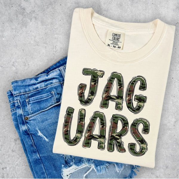 Jaguars Camo Mascot