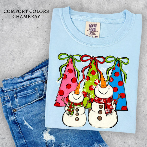 Snowman Christmas Tree Mega Deal - Comfort Colors (Closes 9/20)