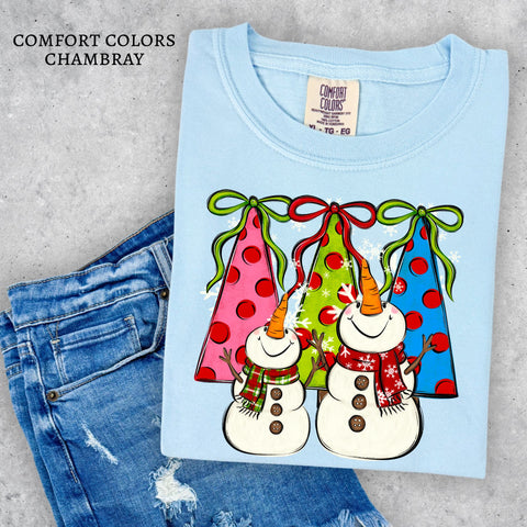 Snowman Christmas Tree Mega Deal - Comfort Colors (Closes 9/20)
