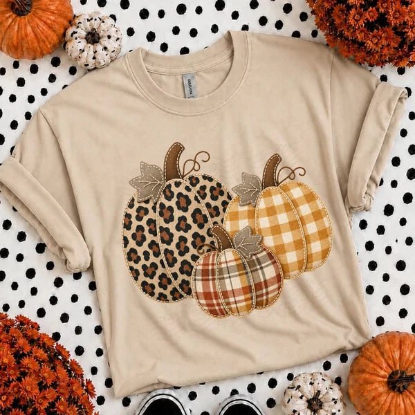 Stitched Patterned Pumpkins (Closes 9/26)