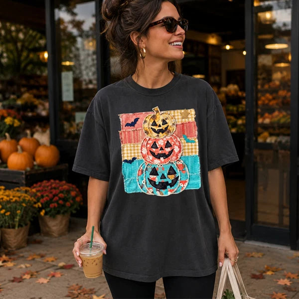 Faux Stitched Stacked Pumpkins (Closes 8/29)