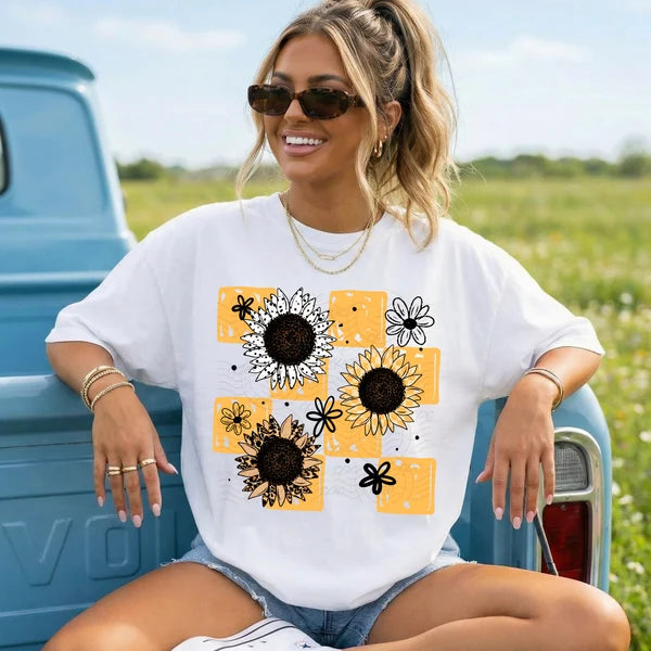 Sunflower Checker Board (Closes 8/22)