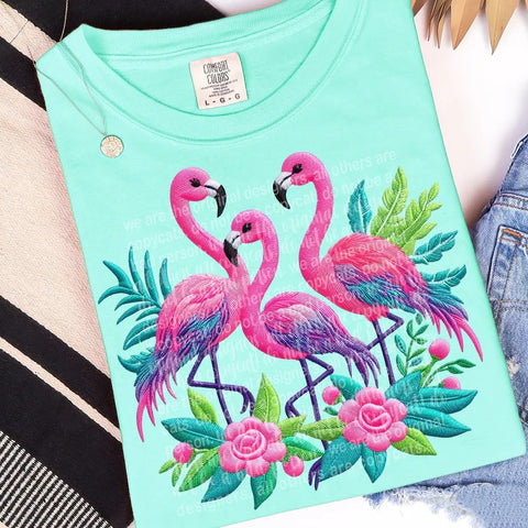 Vibrant Flamingos (Closes 7/5)
