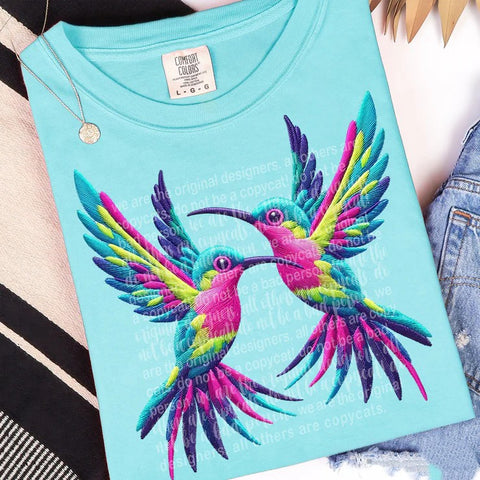 Vibrant Hummingbirds (Closes 7/5)