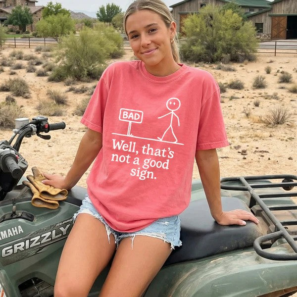 Well, That's Not a Good Sign (Closes 4/18)