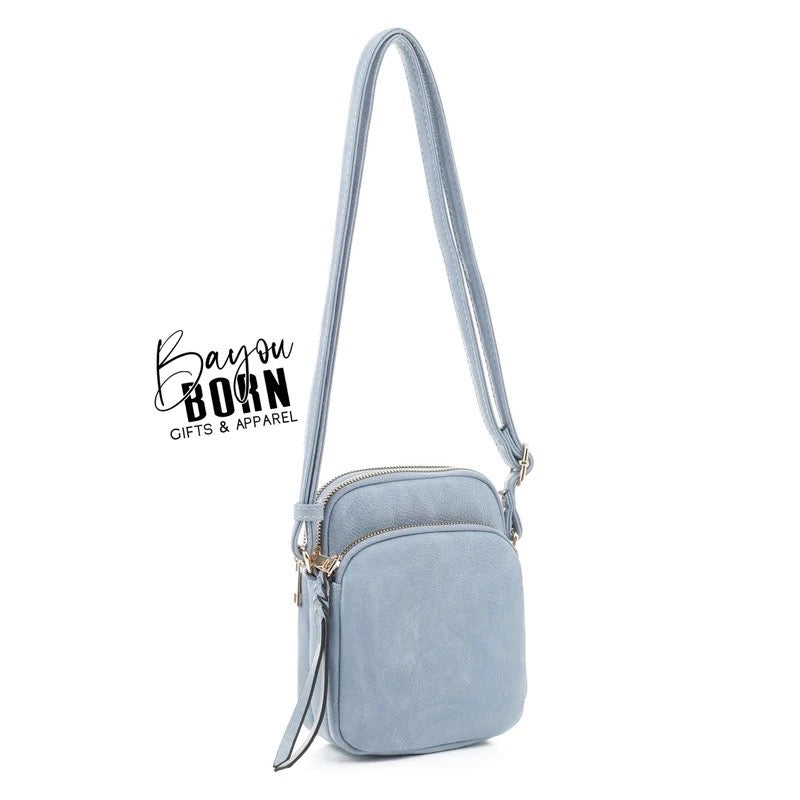 Three Compartment Crossbody