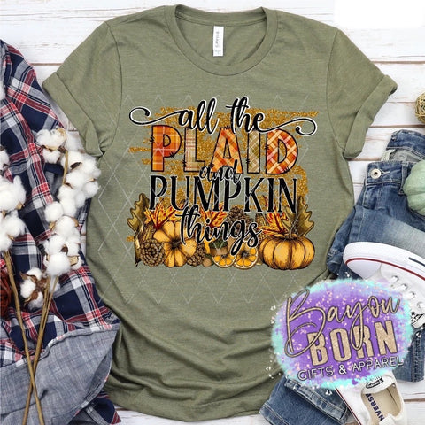 All the Plaid and Pumpkin Things