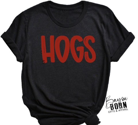 Hogs - Razorbacks Red