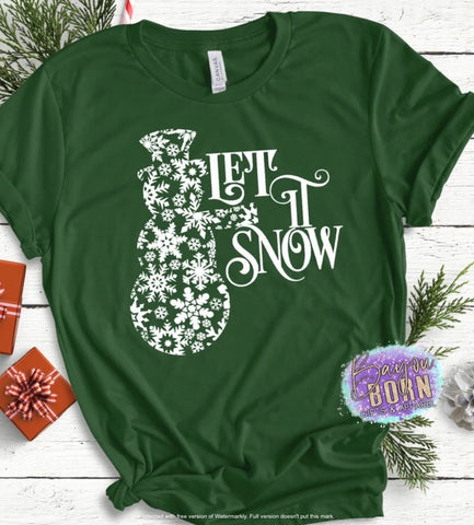 Let it Snow Snowman (Winter)