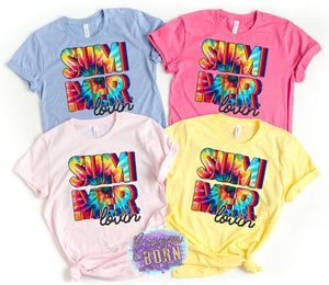 Summer Lovin’ Tie Dye