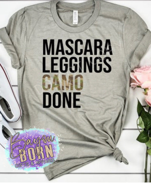 Mascara Leggings Camo Done